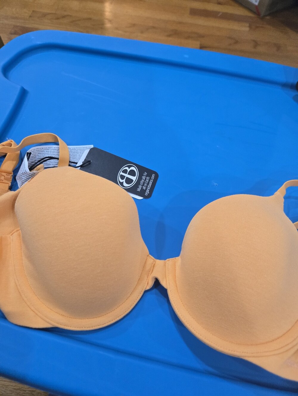 Organic Basics Peach T-Shirt Bra